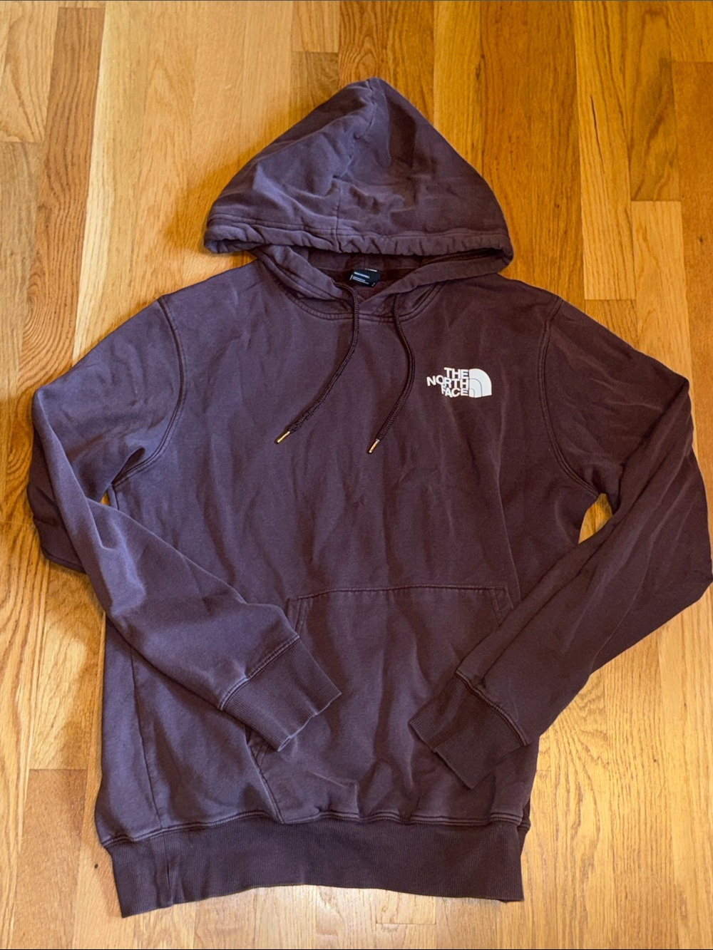 Brown north face hoodie